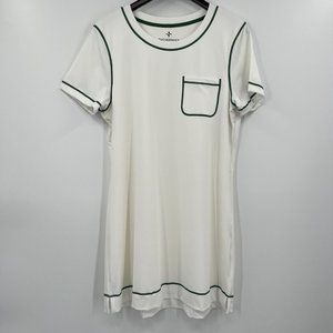 Tuckernuck | Tnuck Sport Women's White Short Sleeve Athletic Dress Active sz XL